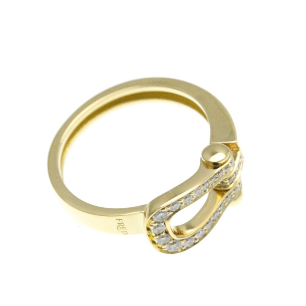 Fred Force 10 Yellow Gold (18K) Fashion Diamond Band Ring Gold - Picture 9 of 10
